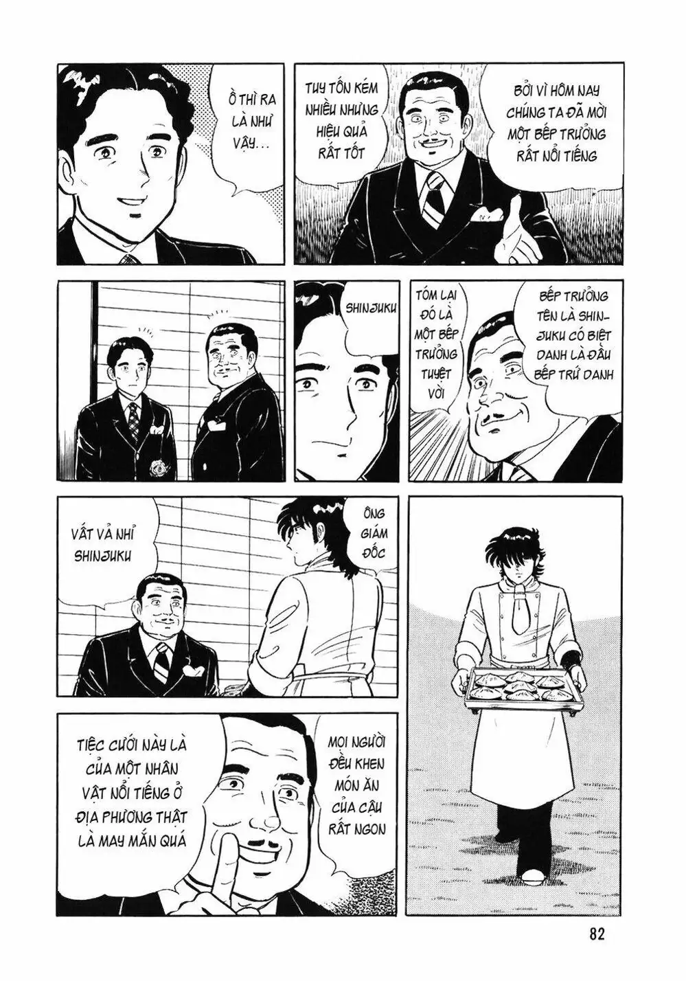 Truyện Tranh Đầu Bếp Trứ Danh - The Chef trang 3