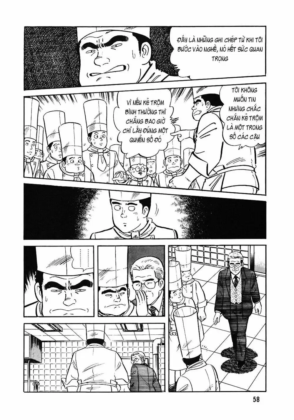 Truyện Tranh Đầu Bếp Trứ Danh - The Chef trang 3