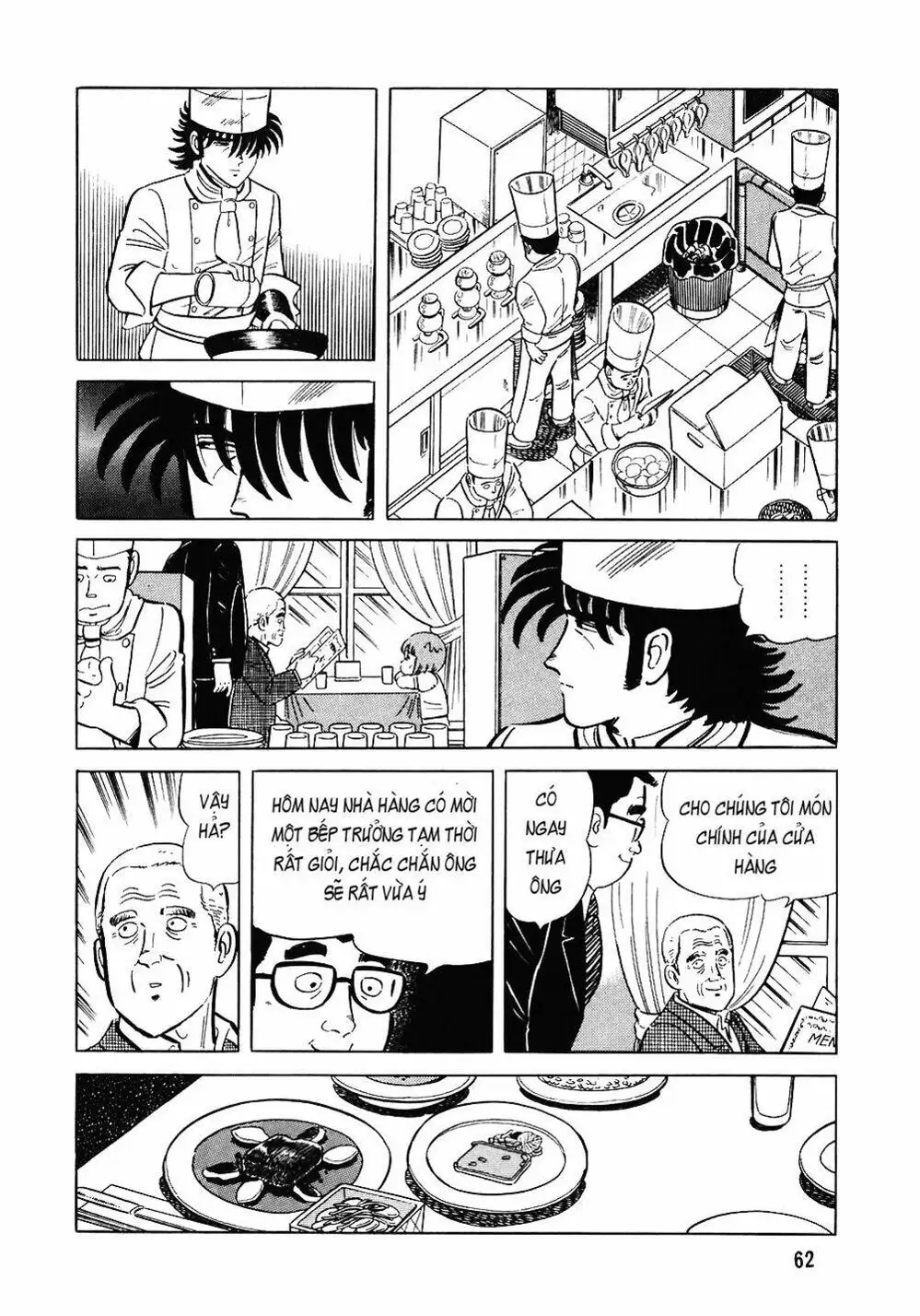 Truyện Tranh Đầu Bếp Trứ Danh - The Chef trang 3