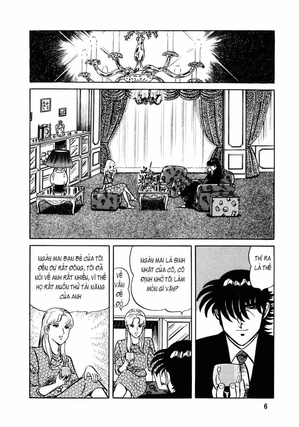 Truyện Tranh Đầu Bếp Trứ Danh - The Chef trang 3