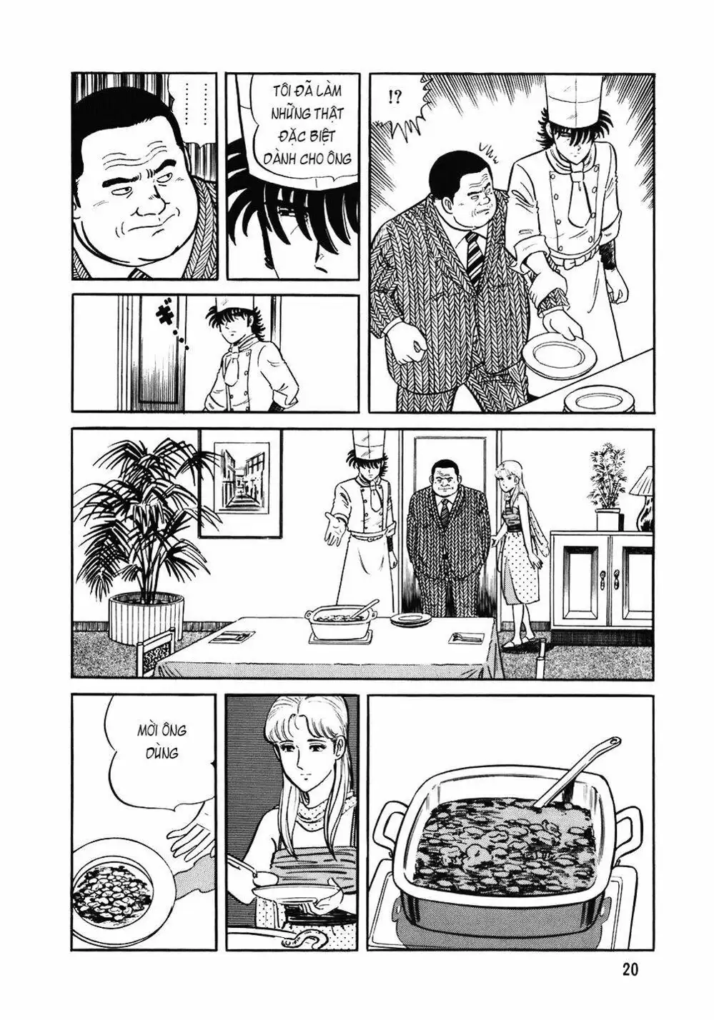 Truyện Tranh Đầu Bếp Trứ Danh - The Chef trang 3
