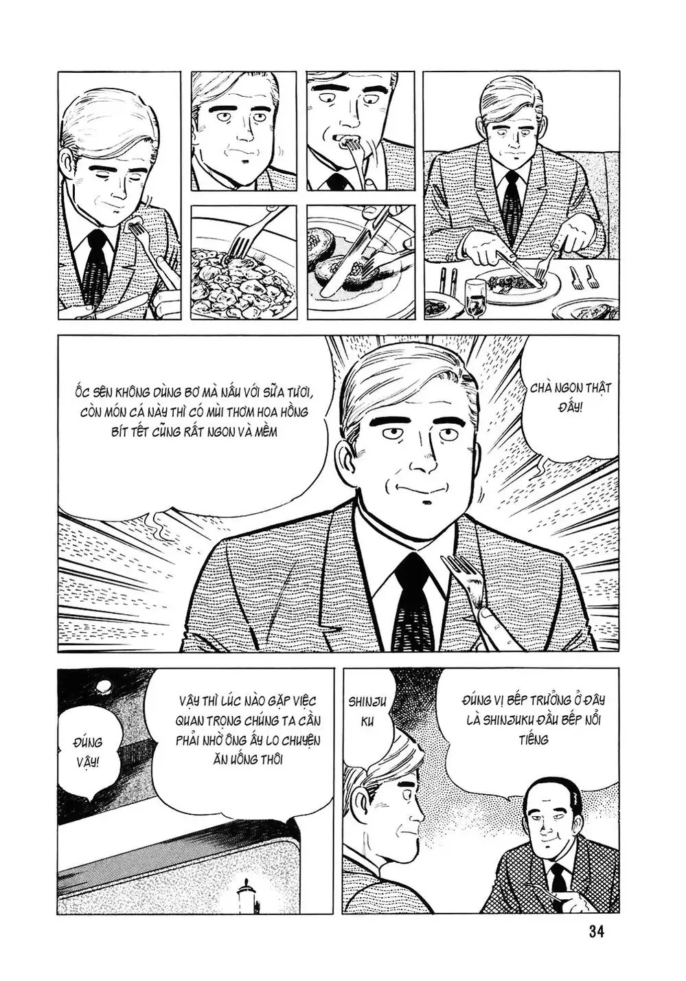 Truyện Tranh Đầu Bếp Trứ Danh - The Chef trang 3