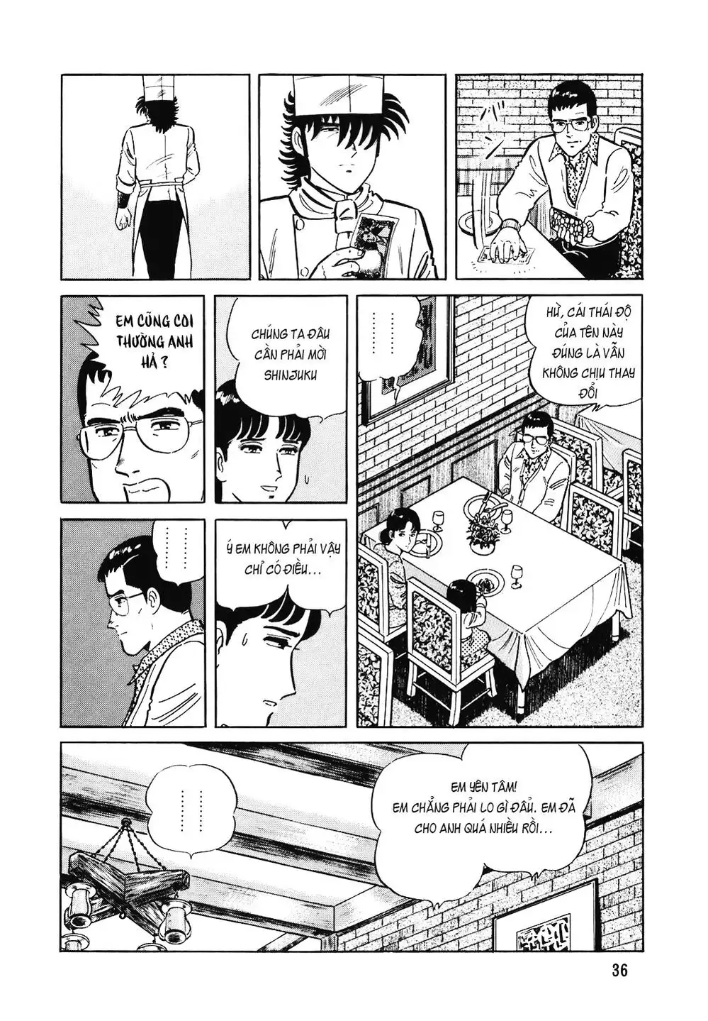 Truyện Tranh Đầu Bếp Trứ Danh - The Chef trang 3