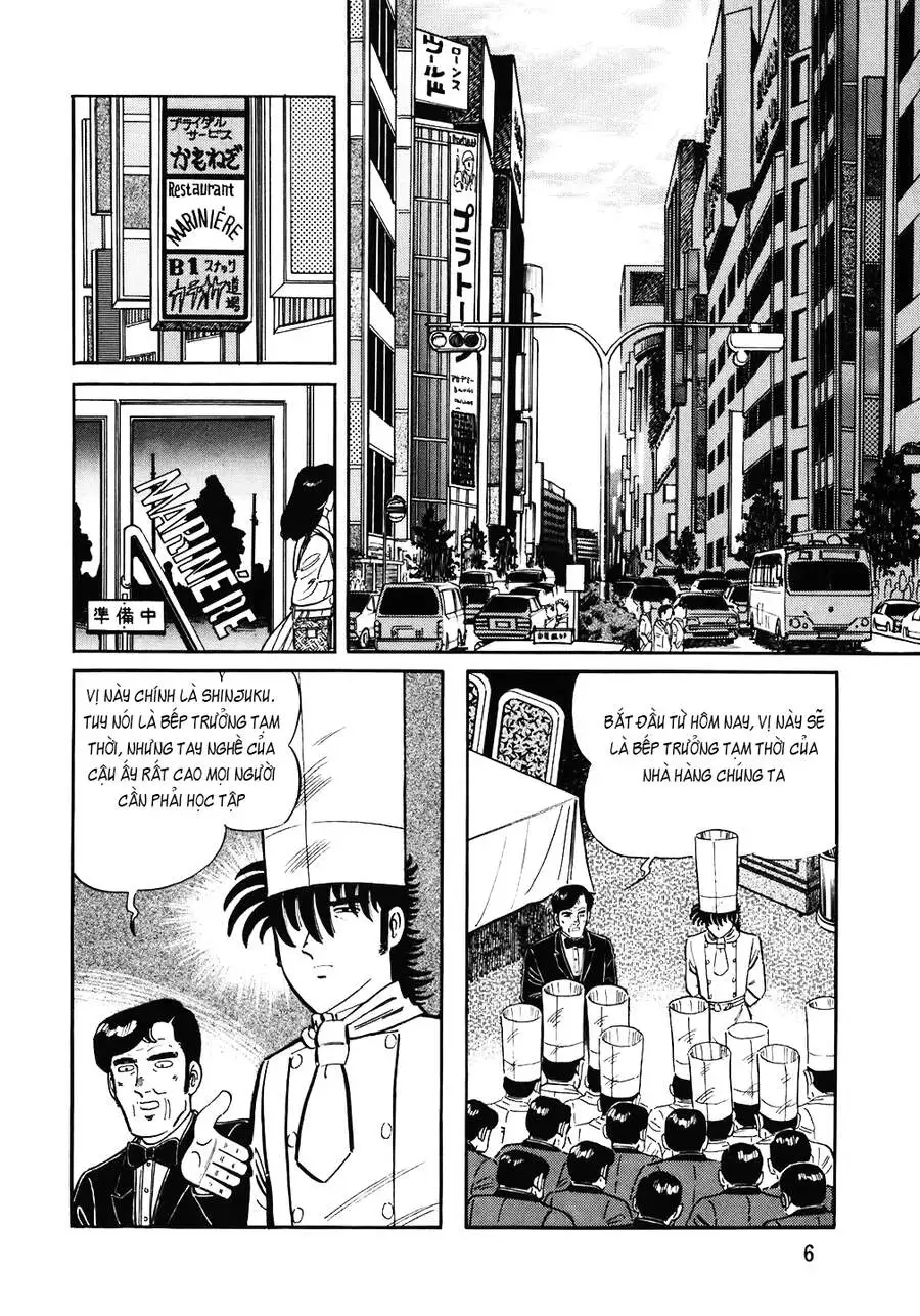 Truyện Tranh Đầu Bếp Trứ Danh - The Chef trang 3