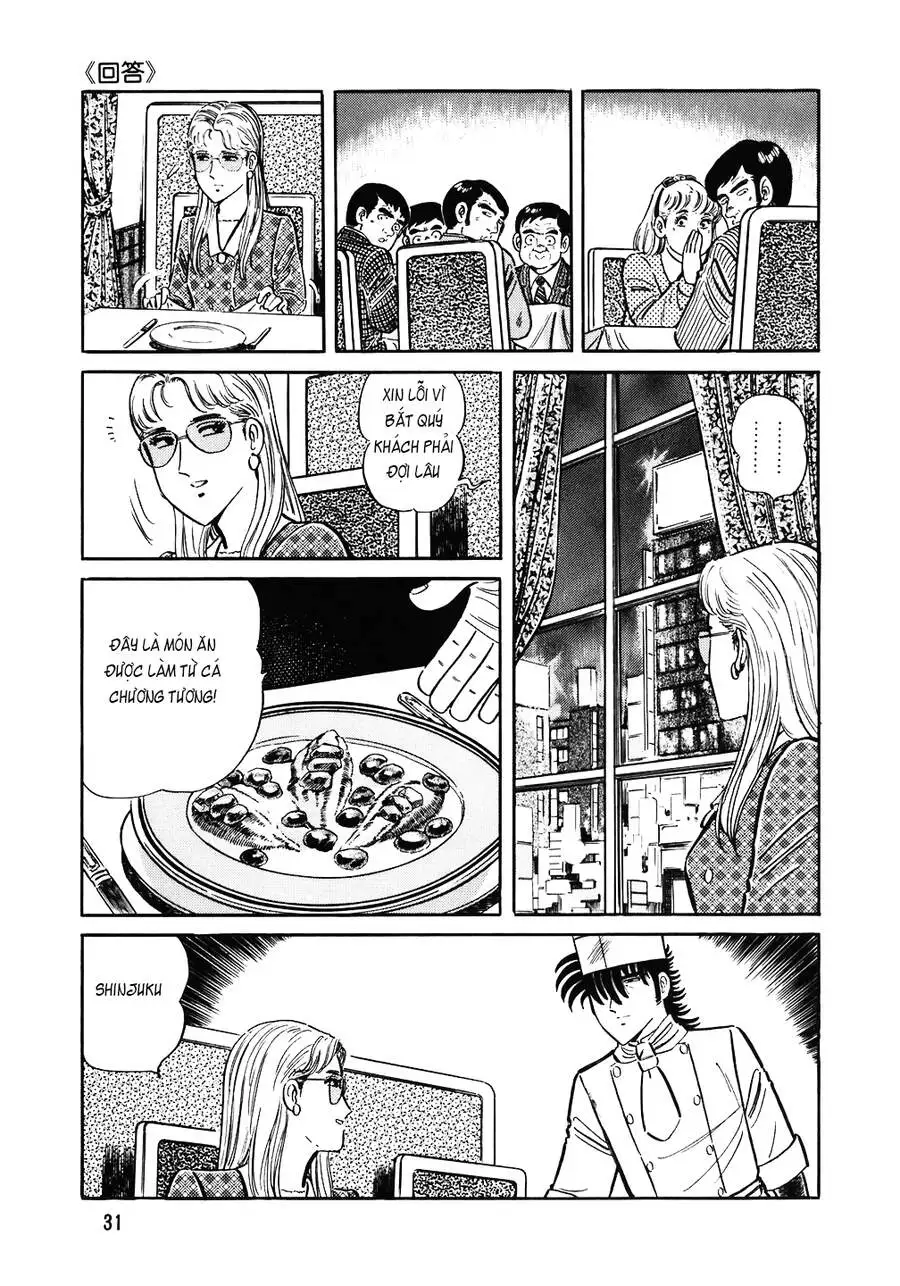 Truyện Tranh Đầu Bếp Trứ Danh - The Chef trang 3