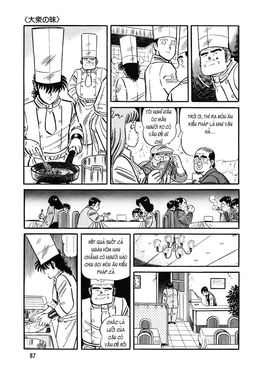 Truyện Tranh Đầu Bếp Trứ Danh - The Chef trang 3