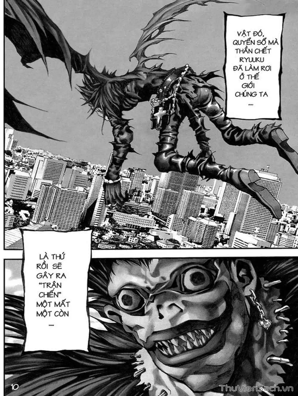 Truyện Tranh Cuốn Sổ Thiên Mệnh - Death Note trang 3
