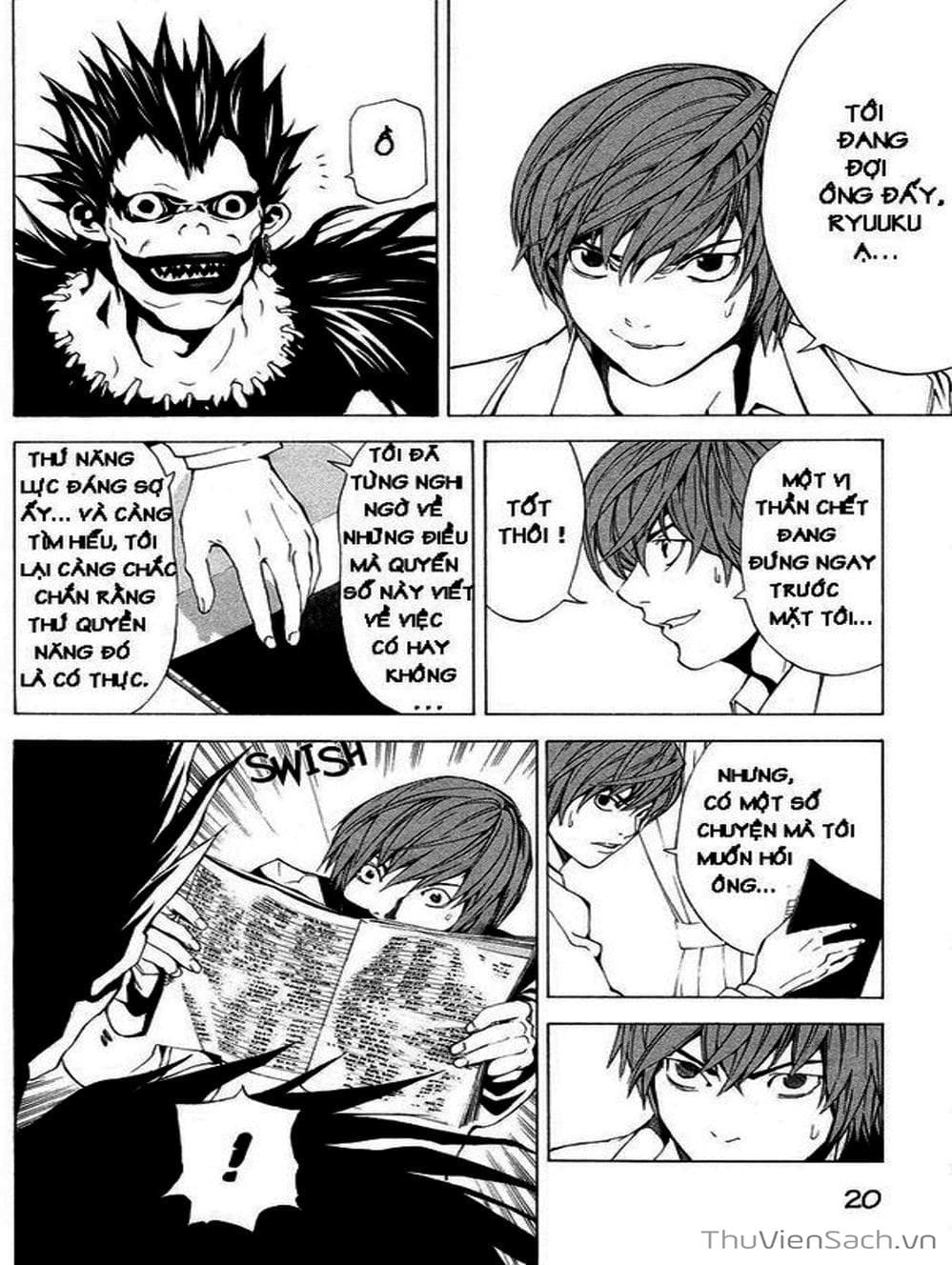 Truyện Tranh Cuốn Sổ Thiên Mệnh - Death Note trang 3