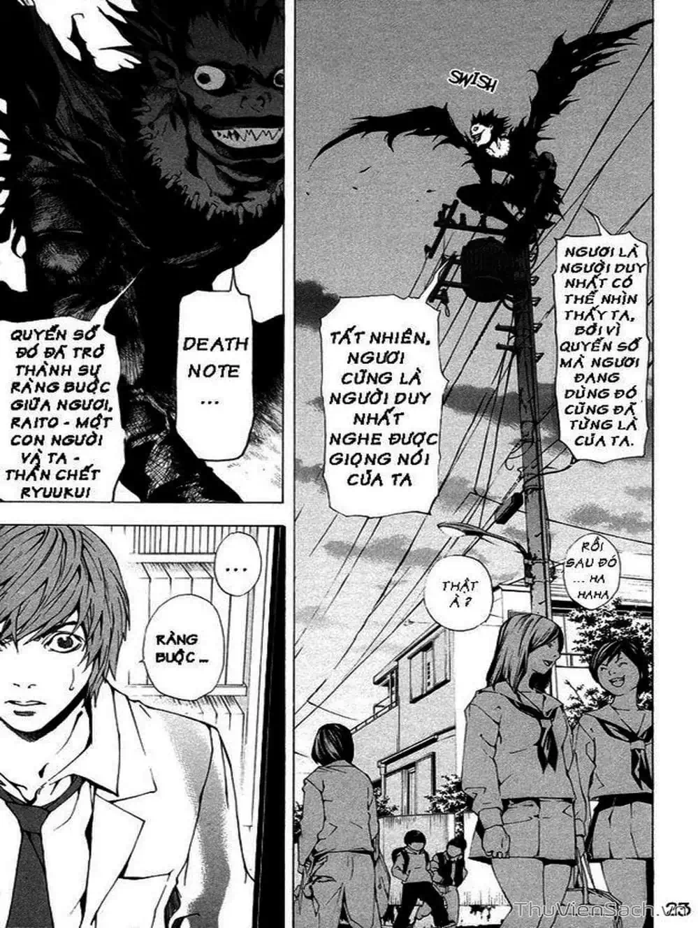 Truyện Tranh Cuốn Sổ Thiên Mệnh - Death Note trang 3