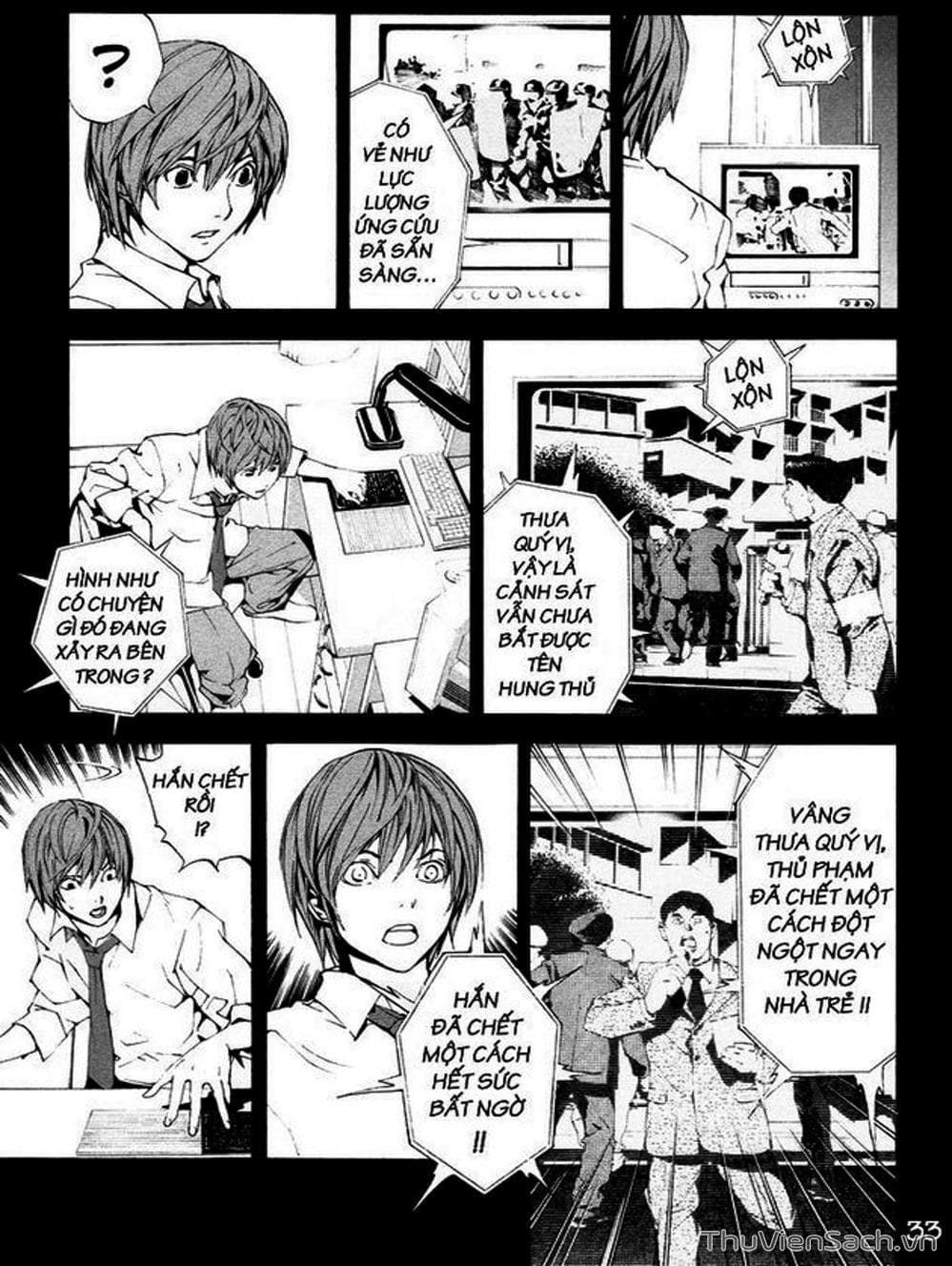 Truyện Tranh Cuốn Sổ Thiên Mệnh - Death Note trang 3