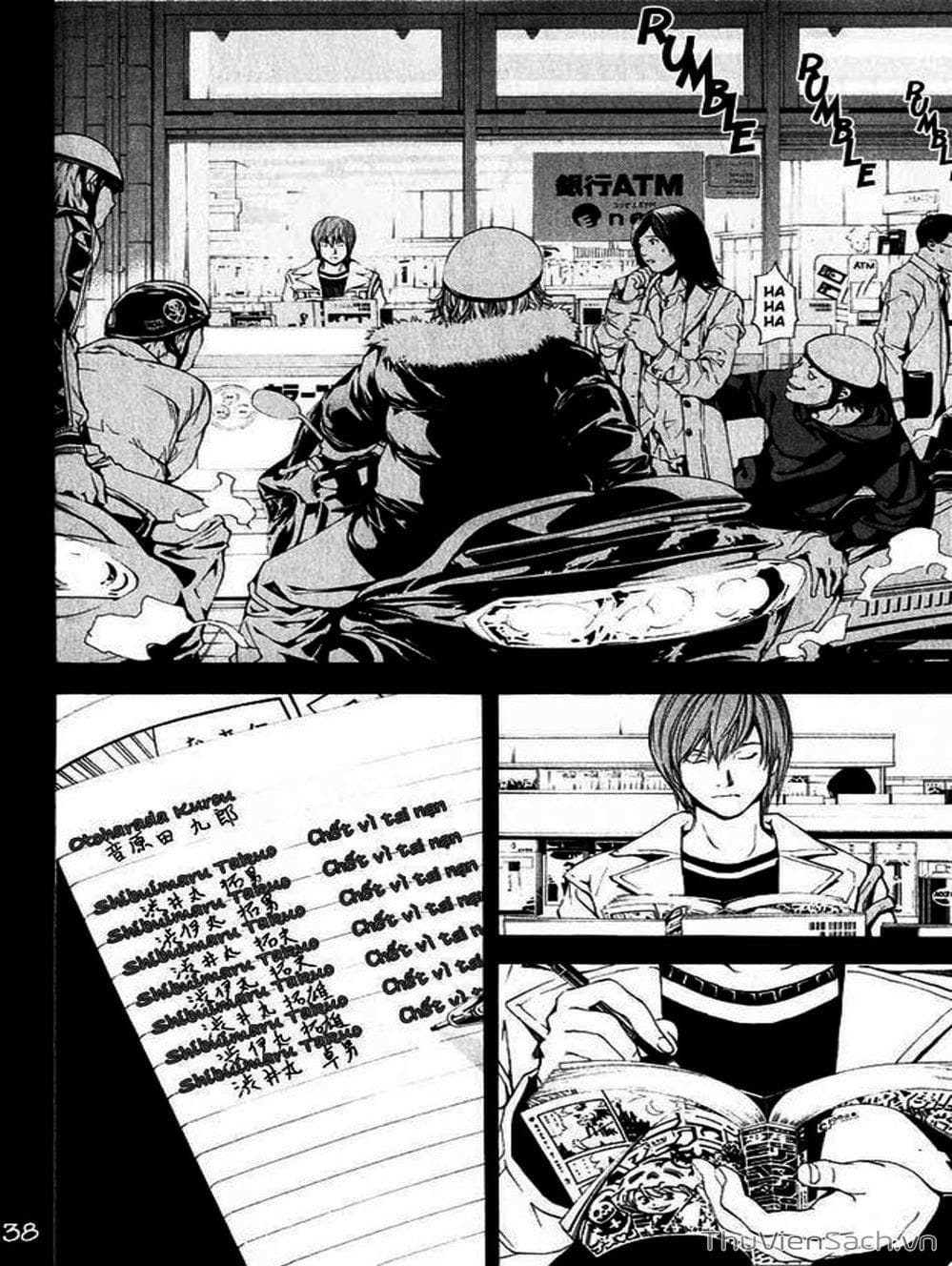 Truyện Tranh Cuốn Sổ Thiên Mệnh - Death Note trang 3