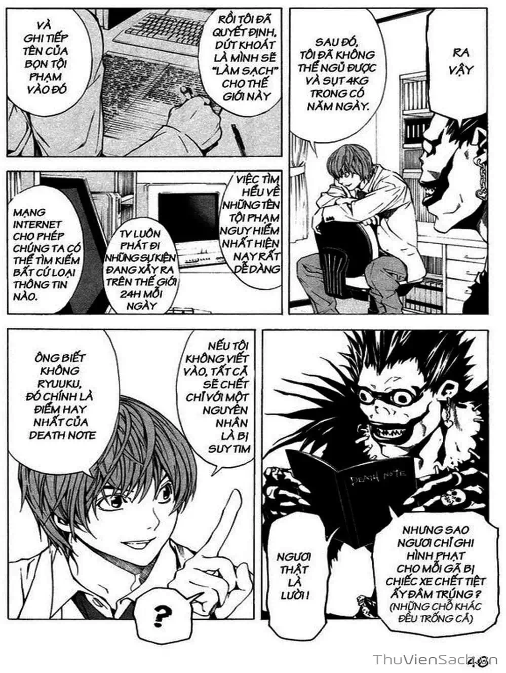 Truyện Tranh Cuốn Sổ Thiên Mệnh - Death Note trang 3