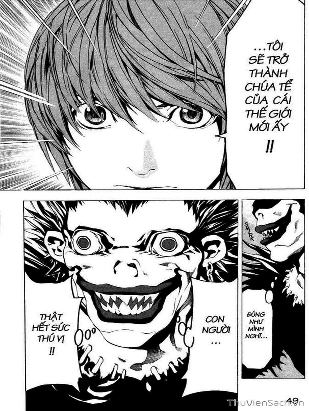 Truyện Tranh Cuốn Sổ Thiên Mệnh - Death Note trang 3