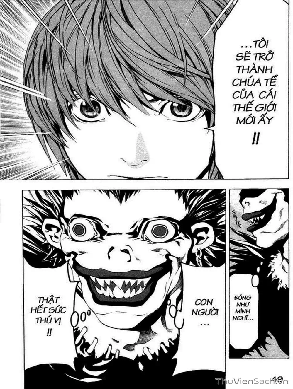 Truyện Tranh Cuốn Sổ Thiên Mệnh - Death Note trang 3