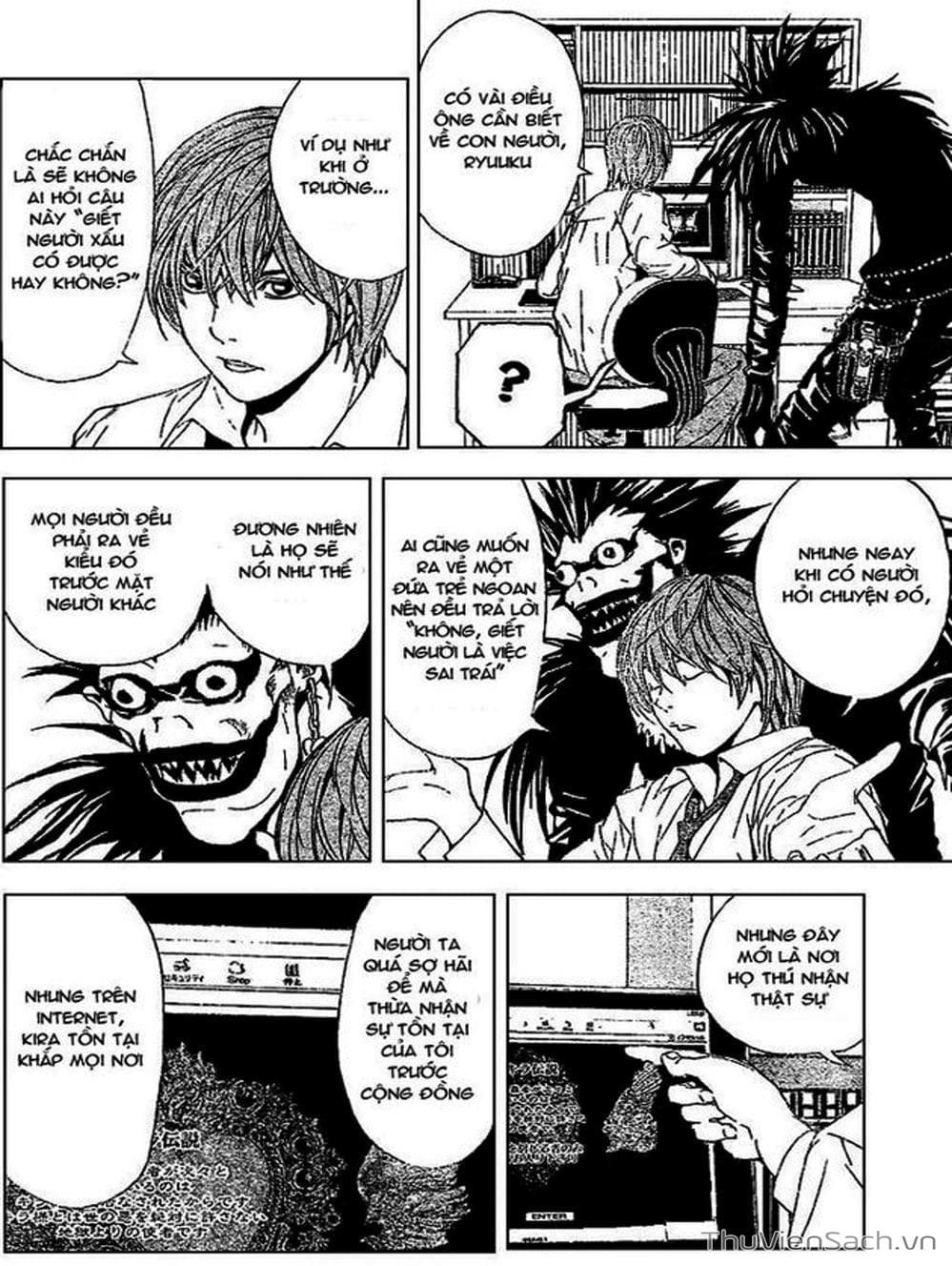 Truyện Tranh Cuốn Sổ Thiên Mệnh - Death Note trang 3