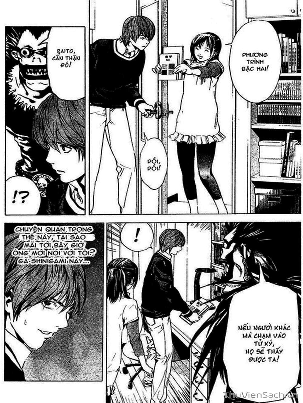 Truyện Tranh Cuốn Sổ Thiên Mệnh - Death Note trang 3