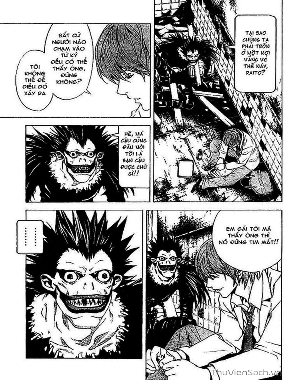 Truyện Tranh Cuốn Sổ Thiên Mệnh - Death Note trang 3