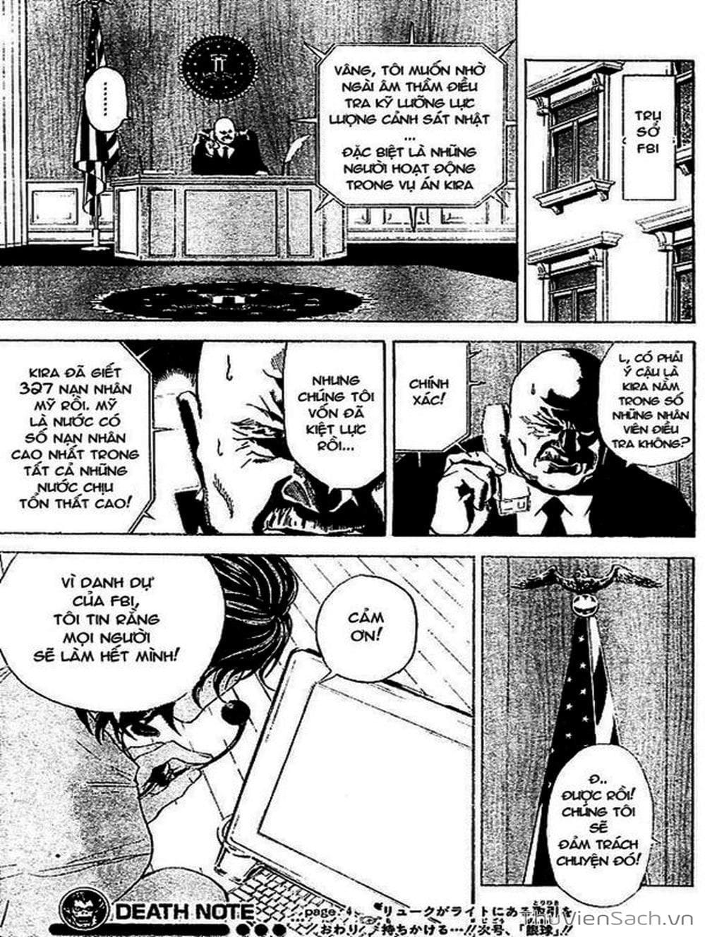 Truyện Tranh Cuốn Sổ Thiên Mệnh - Death Note trang 3