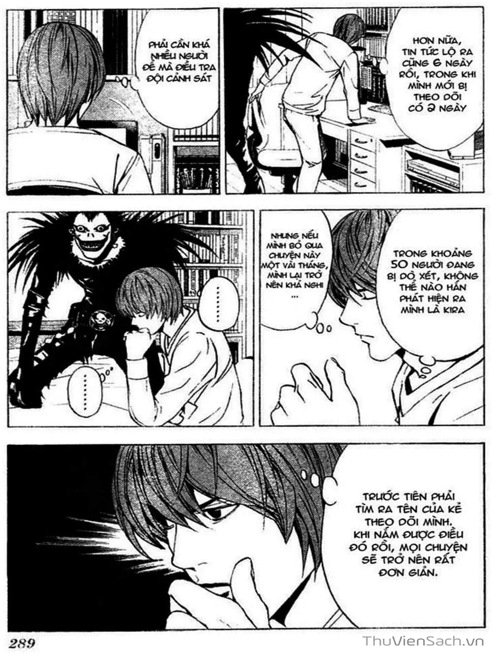 Truyện Tranh Cuốn Sổ Thiên Mệnh - Death Note trang 3