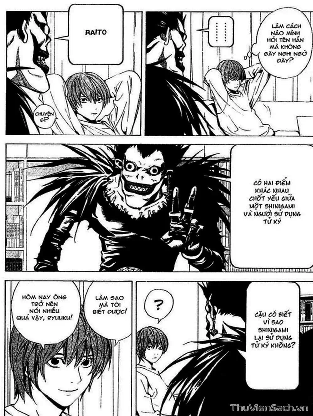 Truyện Tranh Cuốn Sổ Thiên Mệnh - Death Note trang 3