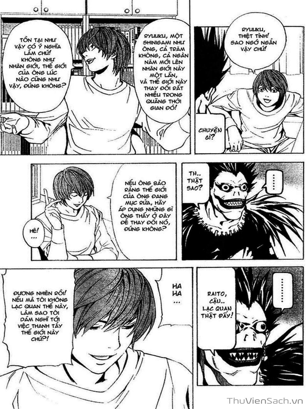 Truyện Tranh Cuốn Sổ Thiên Mệnh - Death Note trang 3