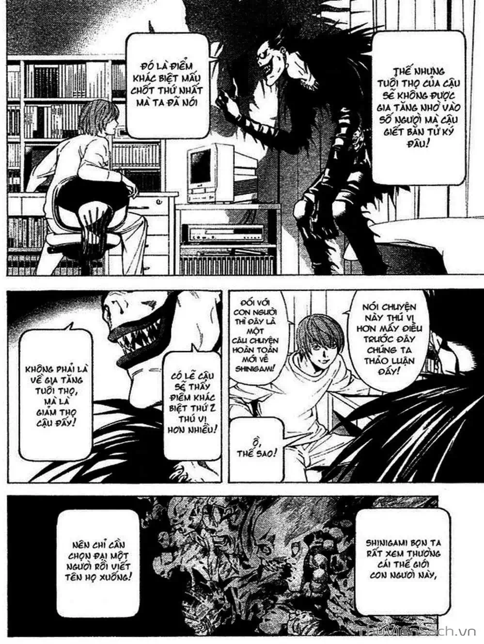 Truyện Tranh Cuốn Sổ Thiên Mệnh - Death Note trang 3