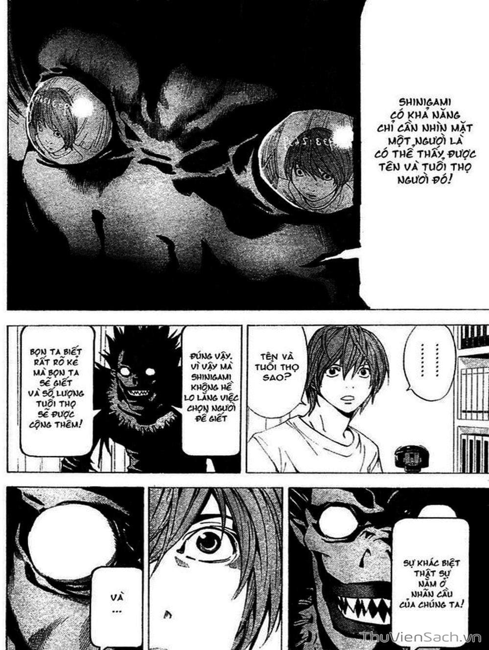 Truyện Tranh Cuốn Sổ Thiên Mệnh - Death Note trang 3