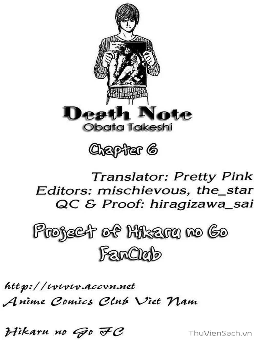 Truyện Tranh Cuốn Sổ Thiên Mệnh - Death Note trang 3