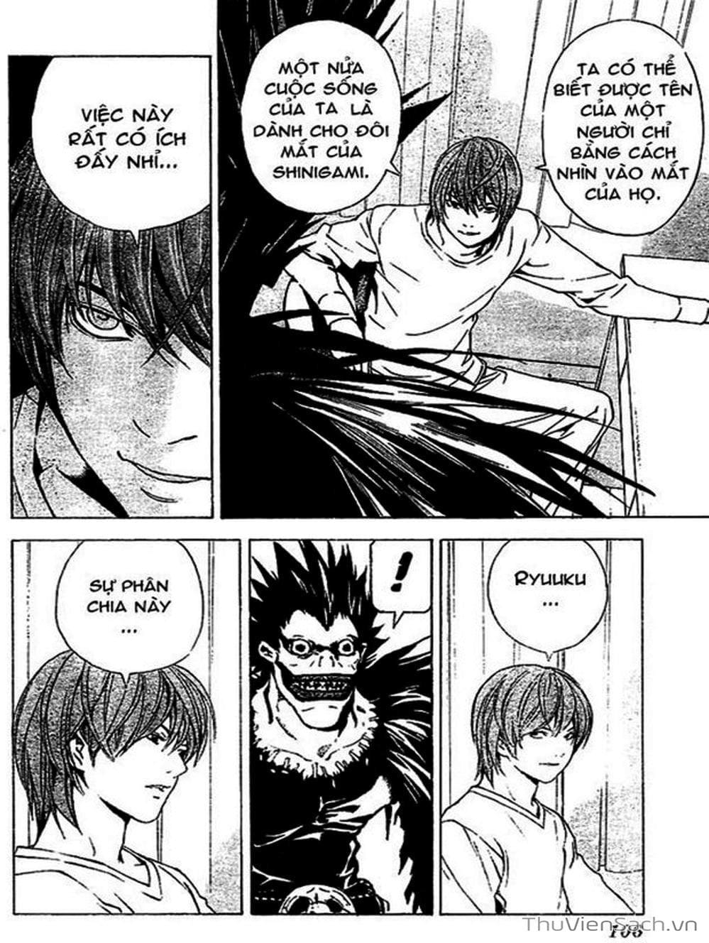 Truyện Tranh Cuốn Sổ Thiên Mệnh - Death Note trang 3