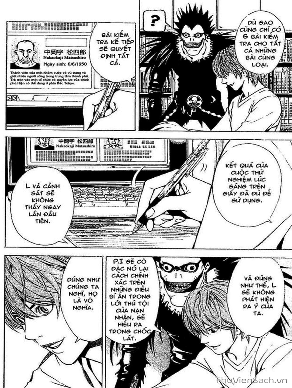 Truyện Tranh Cuốn Sổ Thiên Mệnh - Death Note trang 3