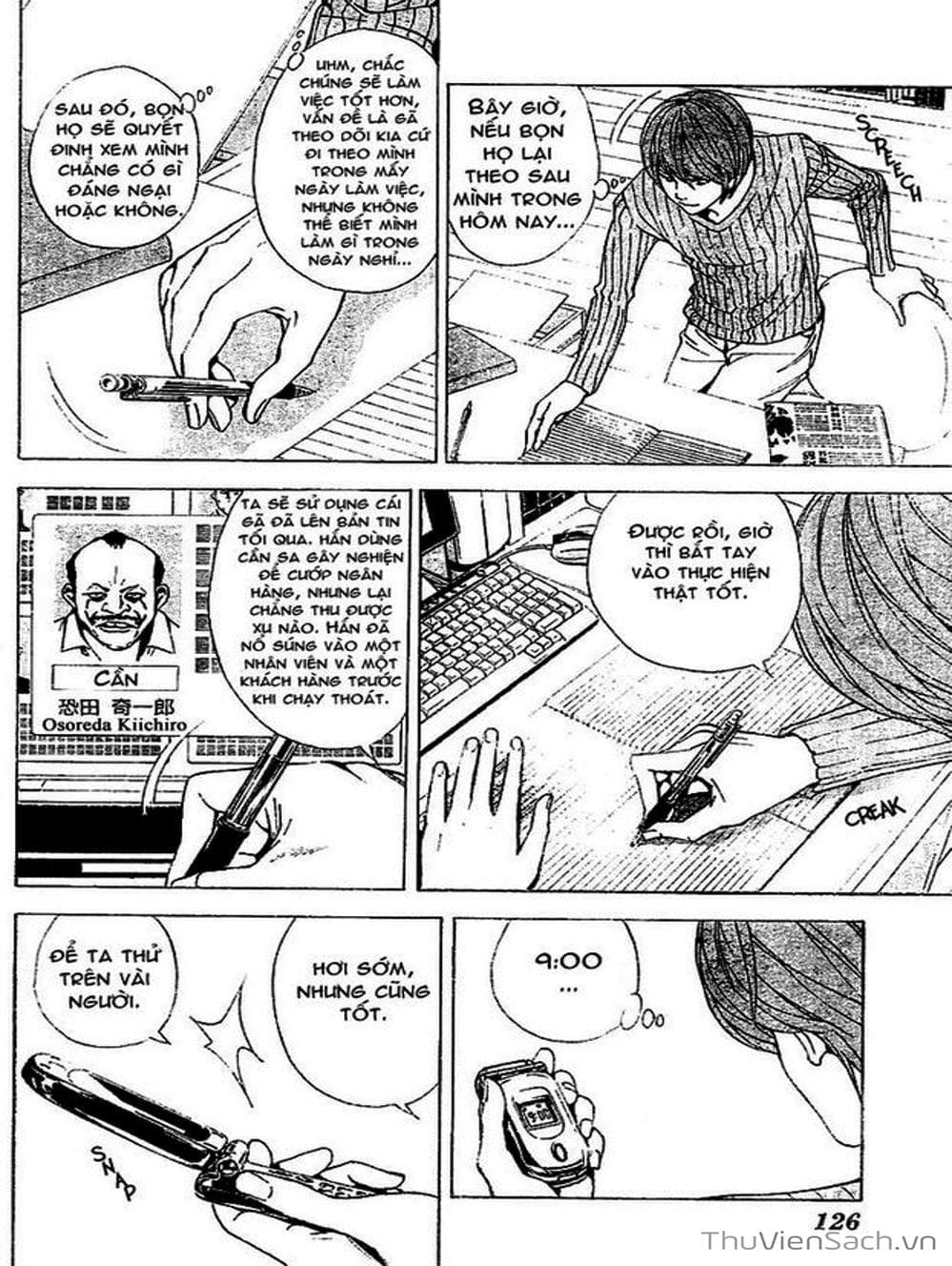Truyện Tranh Cuốn Sổ Thiên Mệnh - Death Note trang 3
