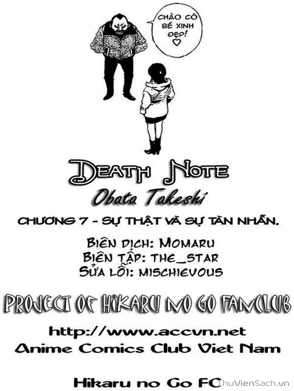 Truyện Tranh Cuốn Sổ Thiên Mệnh - Death Note trang 3