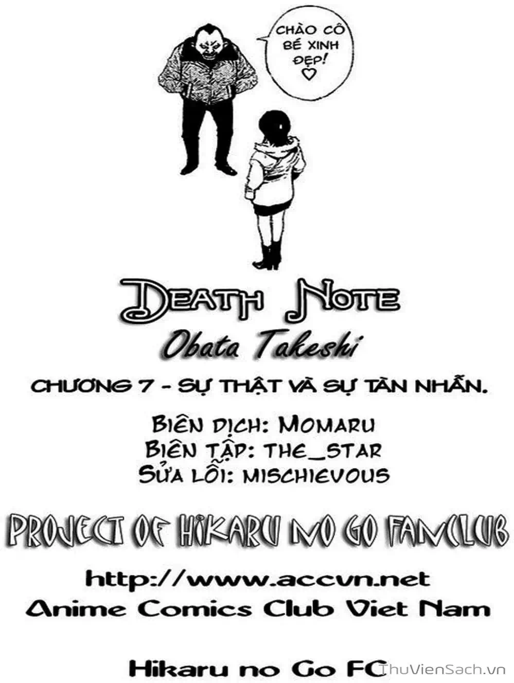 Truyện Tranh Cuốn Sổ Thiên Mệnh - Death Note trang 3