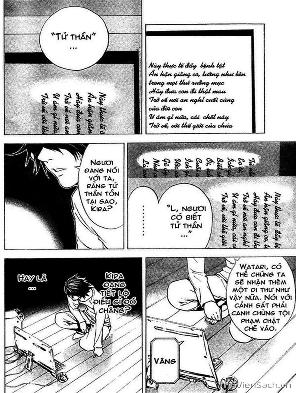 Truyện Tranh Cuốn Sổ Thiên Mệnh - Death Note trang 3