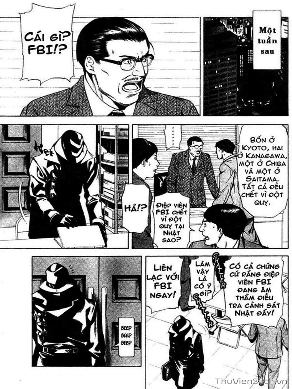 Truyện Tranh Cuốn Sổ Thiên Mệnh - Death Note trang 3