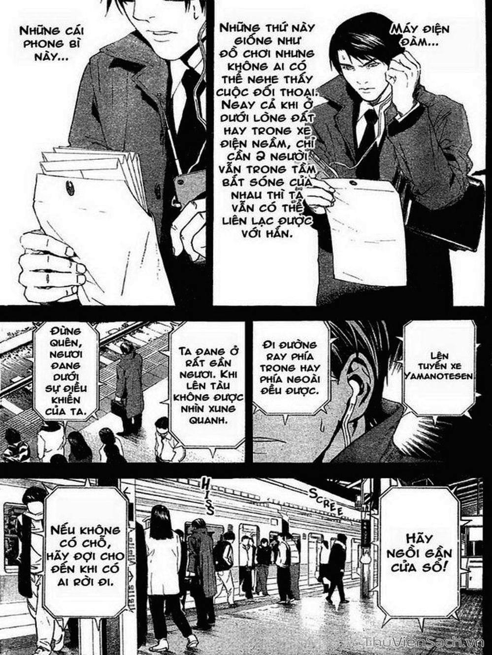 Truyện Tranh Cuốn Sổ Thiên Mệnh - Death Note trang 3