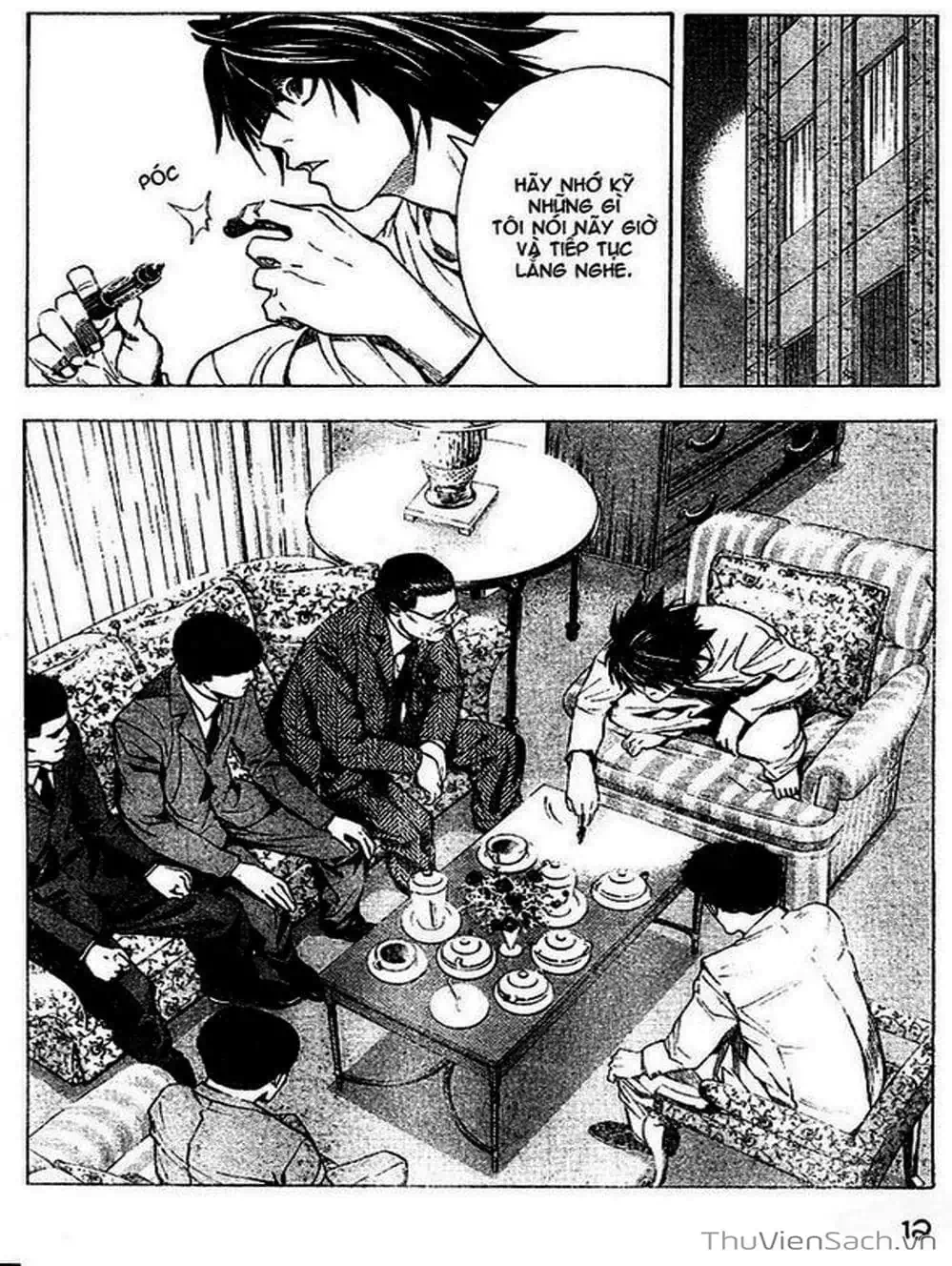 Truyện Tranh Cuốn Sổ Thiên Mệnh - Death Note trang 3