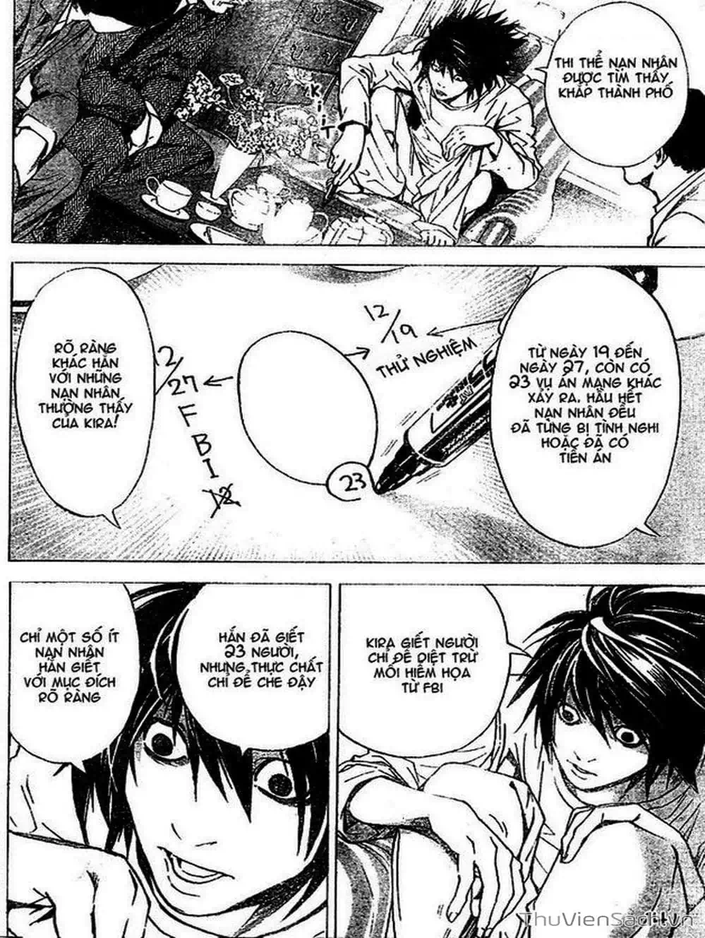 Truyện Tranh Cuốn Sổ Thiên Mệnh - Death Note trang 3