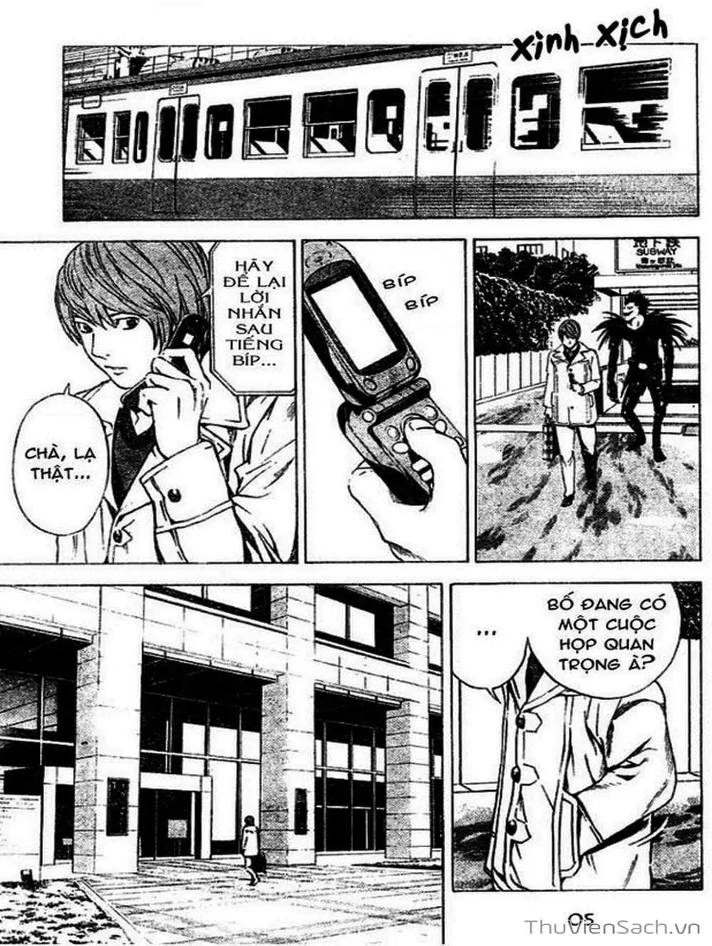 Truyện Tranh Cuốn Sổ Thiên Mệnh - Death Note trang 3