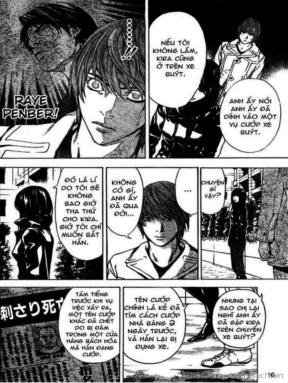 Truyện Tranh Cuốn Sổ Thiên Mệnh - Death Note trang 291