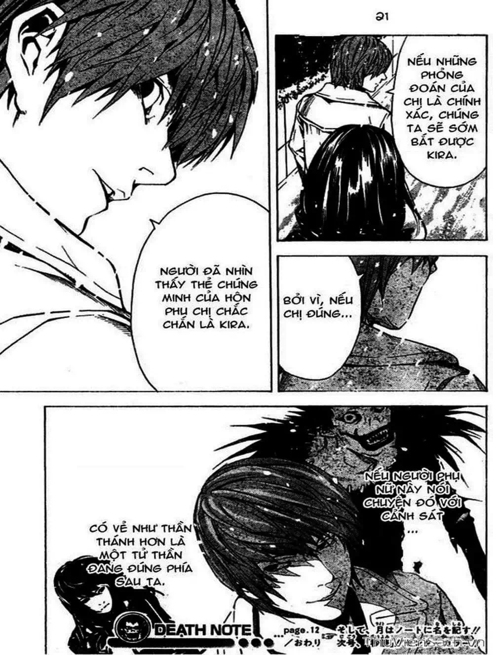 Truyện Tranh Cuốn Sổ Thiên Mệnh - Death Note trang 3