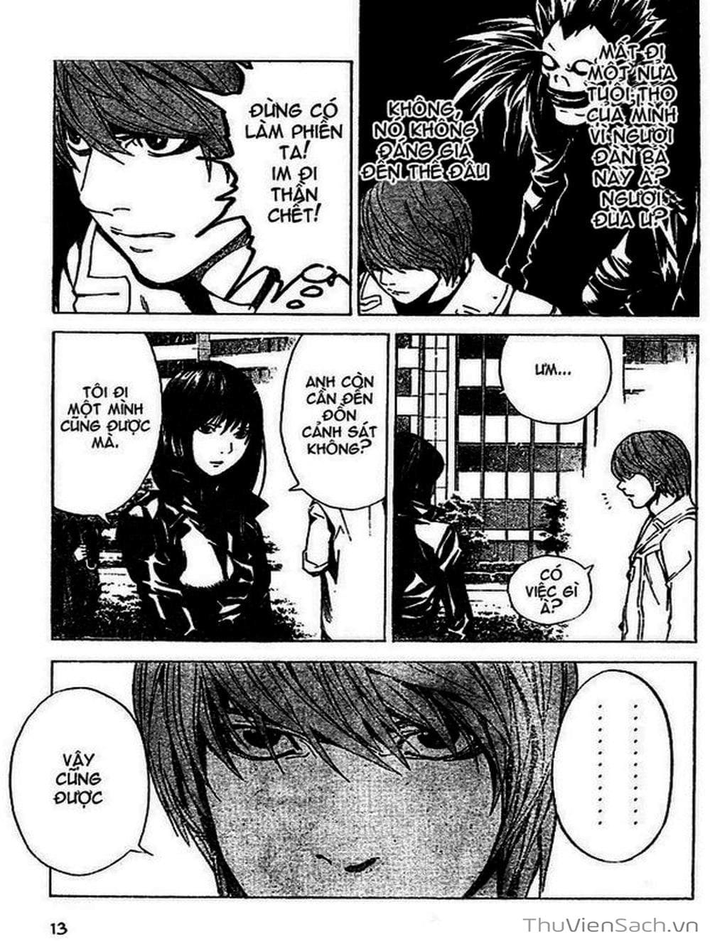 Truyện Tranh Cuốn Sổ Thiên Mệnh - Death Note trang 3