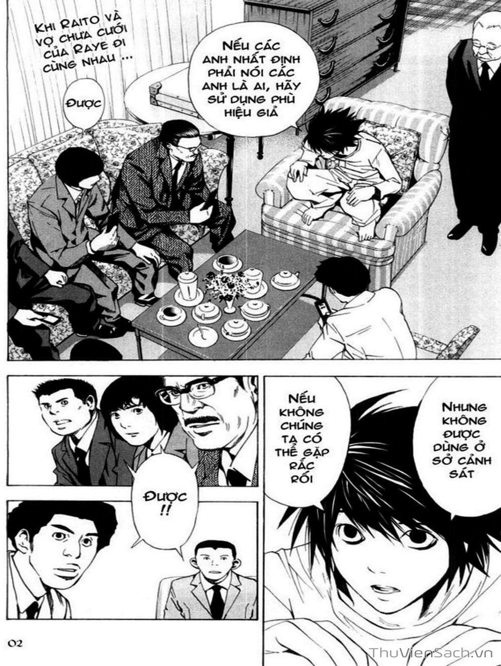 Truyện Tranh Cuốn Sổ Thiên Mệnh - Death Note trang 3
