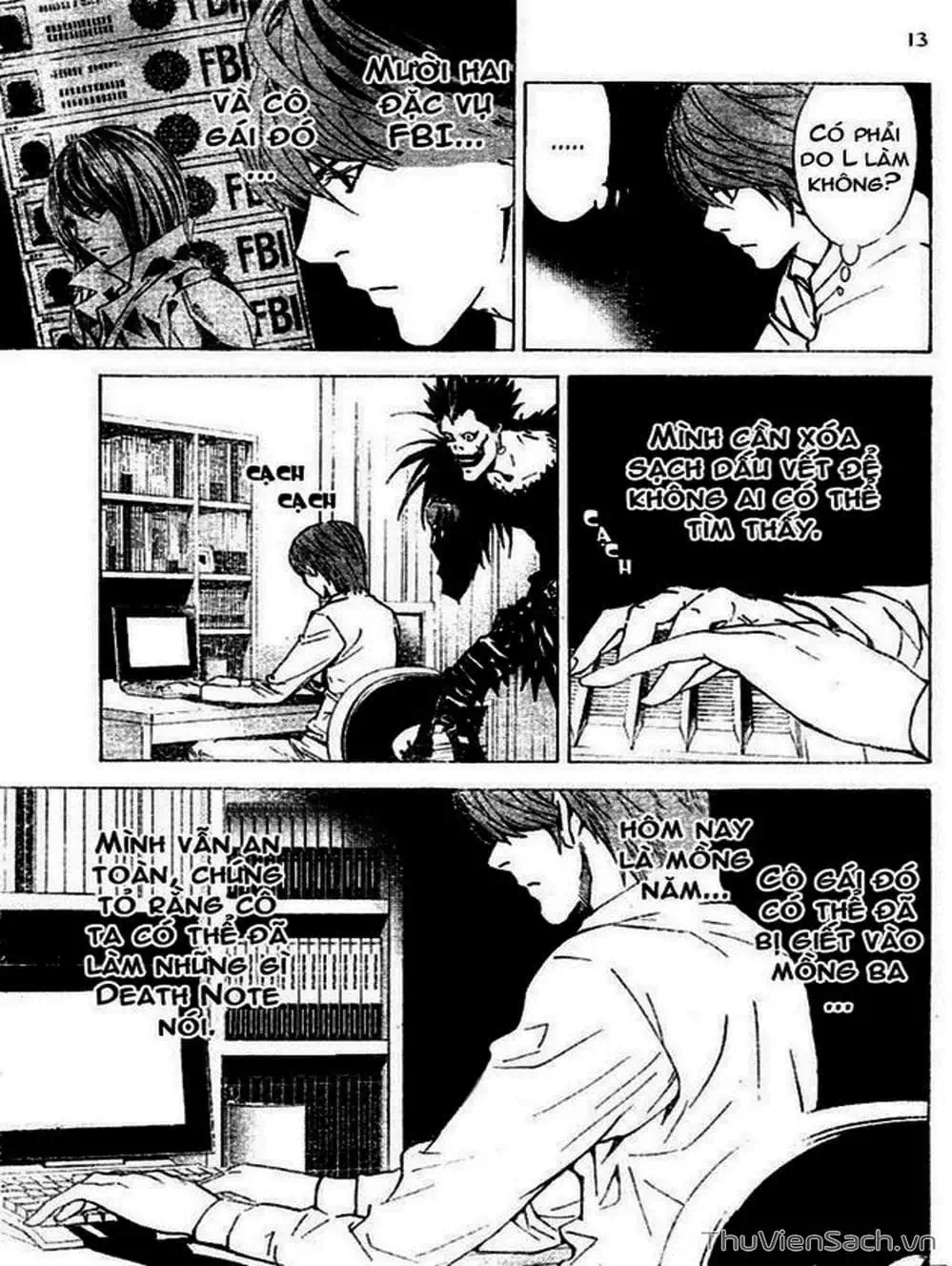 Truyện Tranh Cuốn Sổ Thiên Mệnh - Death Note trang 3