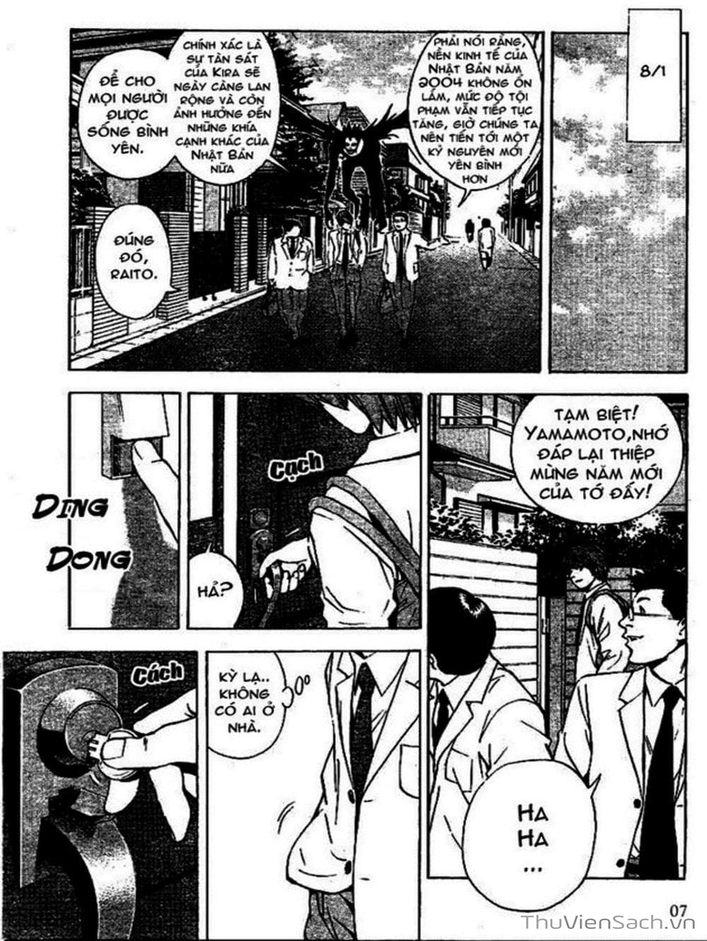 Truyện Tranh Cuốn Sổ Thiên Mệnh - Death Note trang 3