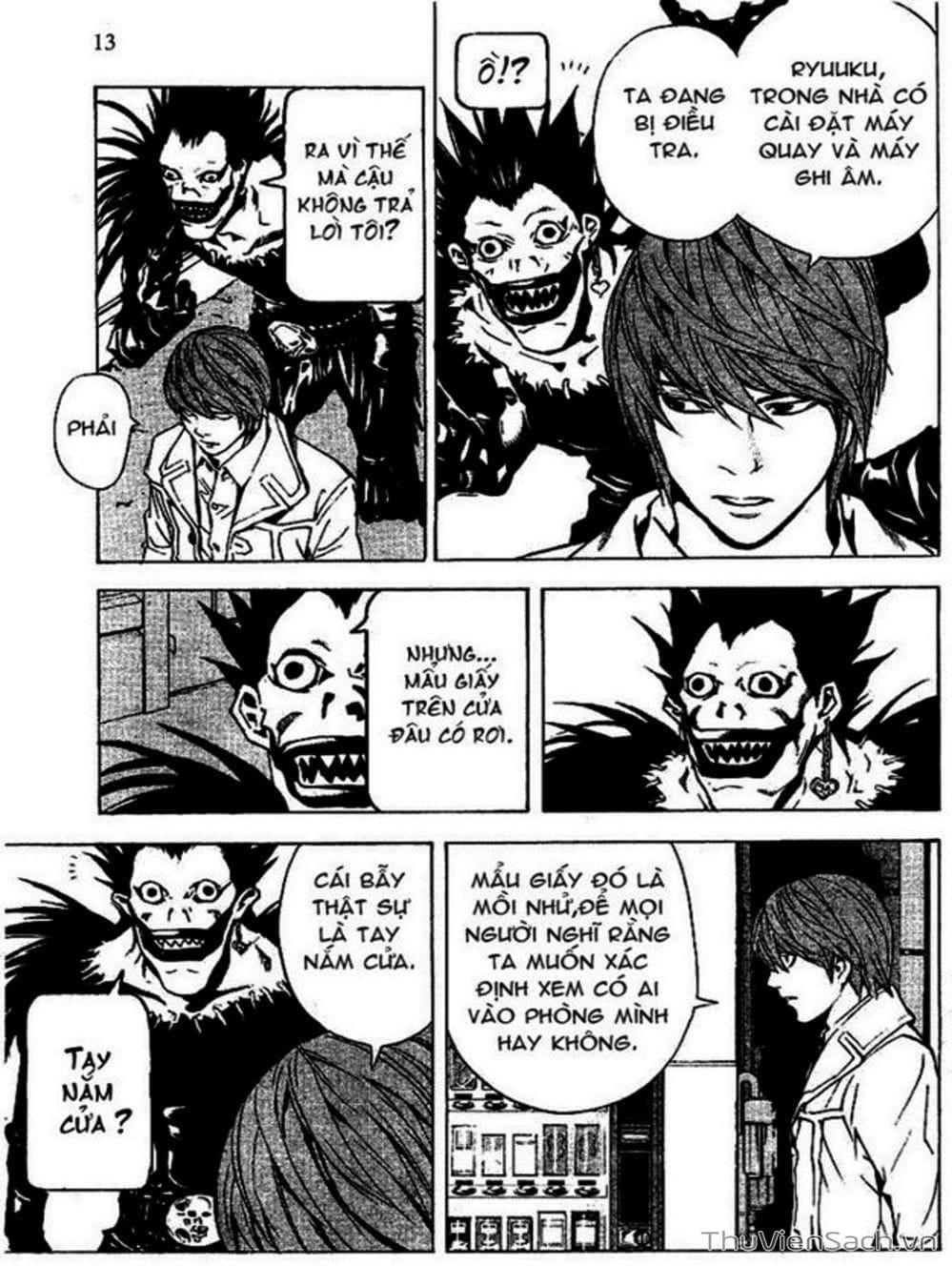 Truyện Tranh Cuốn Sổ Thiên Mệnh - Death Note trang 3