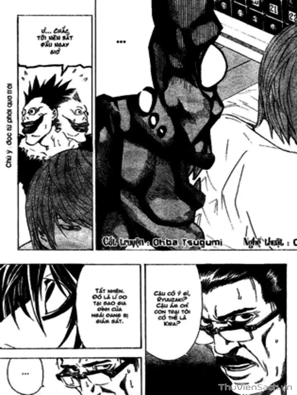 Truyện Tranh Cuốn Sổ Thiên Mệnh - Death Note trang 3