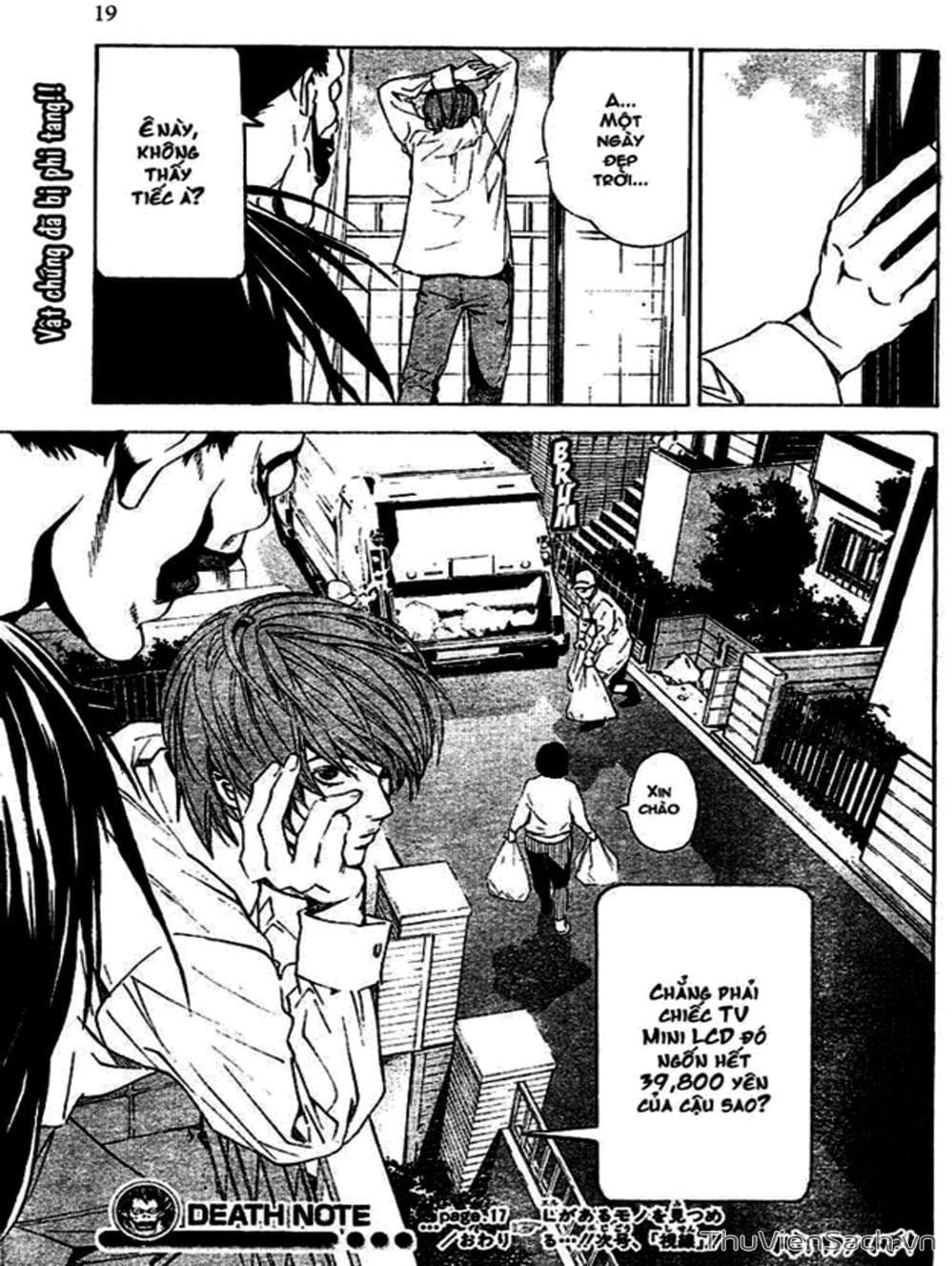 Truyện Tranh Cuốn Sổ Thiên Mệnh - Death Note trang 3