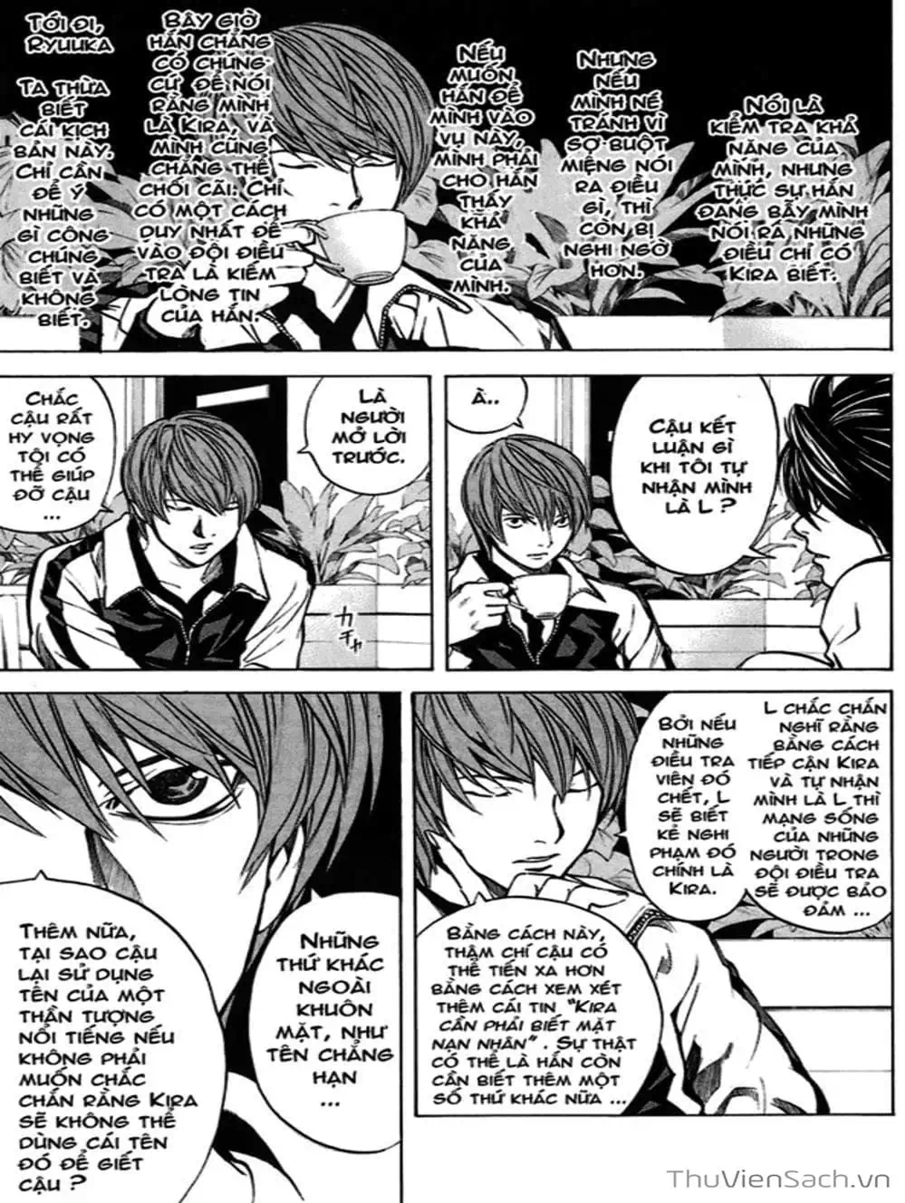 Truyện Tranh Cuốn Sổ Thiên Mệnh - Death Note trang 3