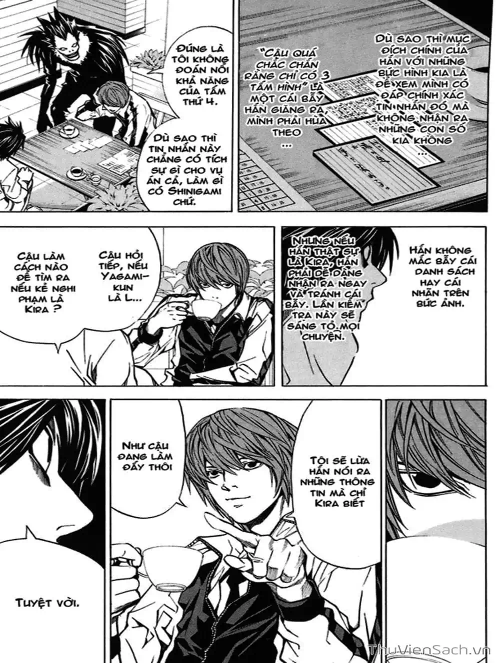 Truyện Tranh Cuốn Sổ Thiên Mệnh - Death Note trang 3